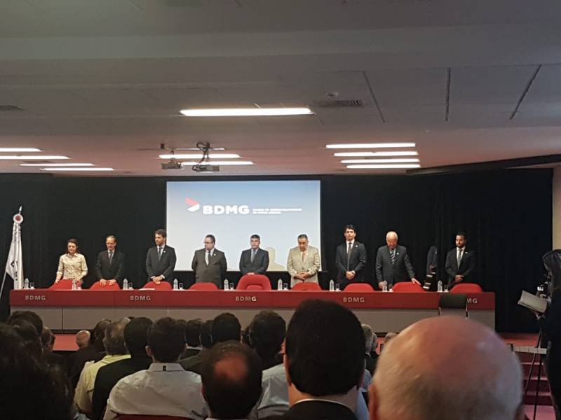 Federaminas prestigia posse da nova diretoria do BDMG