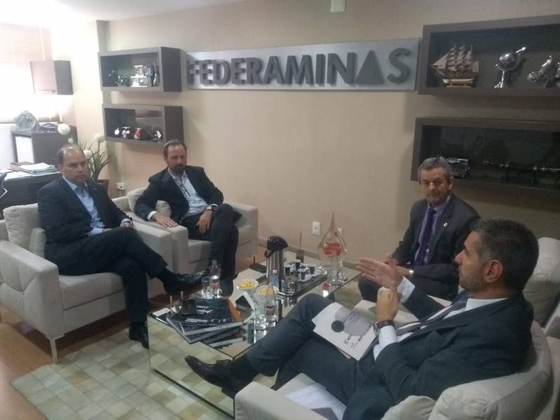 Federaminas recebe Sebrae e o Deputado Antônio Carlos Arantes para reunião