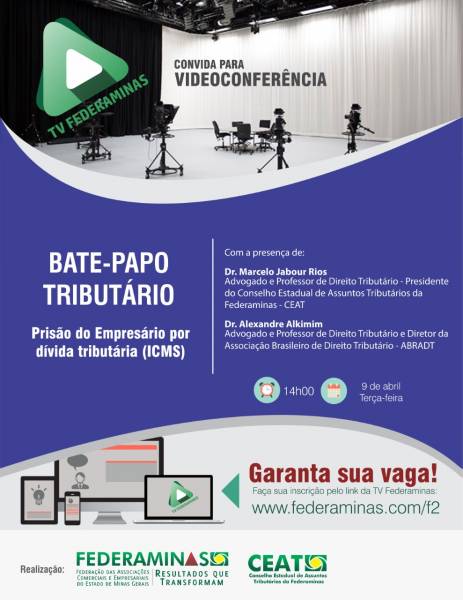 Dívida Tributária é tema de bate-papo jurídico