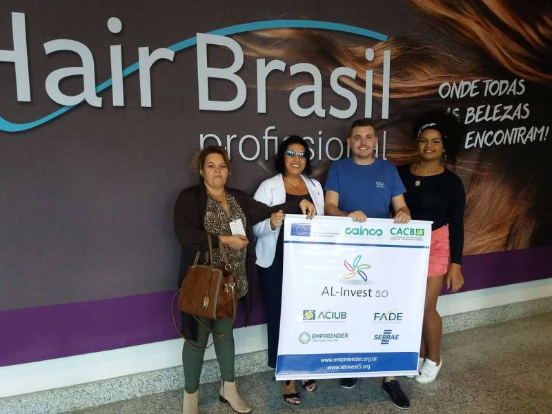 Núcleo de Salões de Beleza participa da feira Hair Brasil em São Paulo