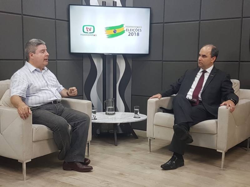 Anastasia expõe sua plataforma de governo através da TV Federaminas