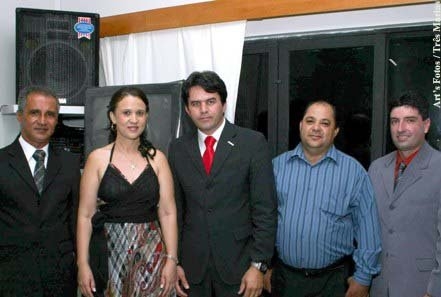 Gislaine da Silva na presidência da ACIATMA