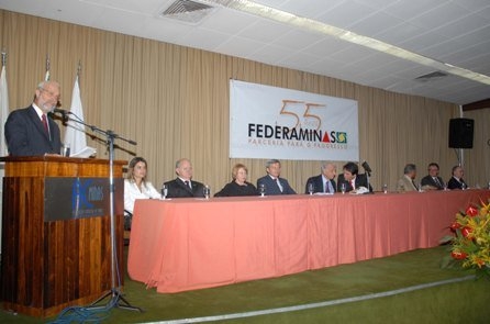 Autoridades destacam presença da Federaminas no desenvolvimento econômico e social do Estado