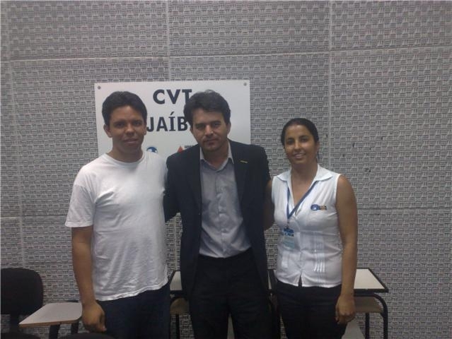 Presidente Wander Silva visita AC de Jaíba