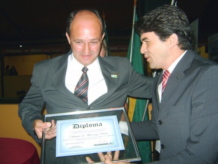 Presidente Wander Luis em Mariana