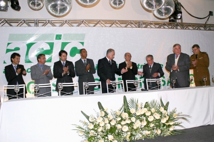 Federaminas presente na posse da nova diretoria da AC de Contagem