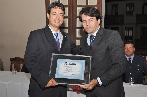 Federaminas na posse da diretoria da AC de Ponte Nova