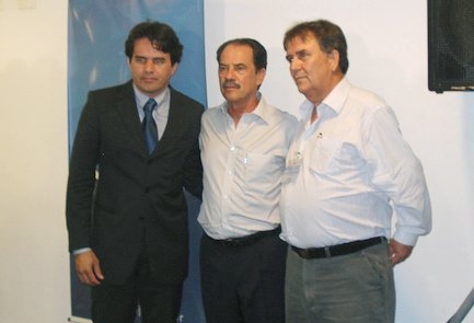 Presidente Wander Luis em reunião-almoço da ACE de Juiz de Fora