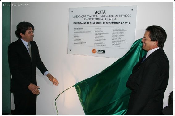 Federaminas na inauguração da sede da federada de Itabira