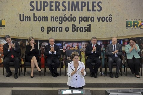 Presidente Dilma Rousseff sanciona lei que amplia enquadramento no Simples Nacional