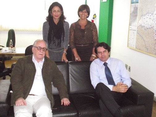 Presidente Wander Luis recebe dirigente do Ciemg na Federaminas
