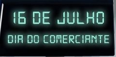 16 de julho - Dia do comerciante