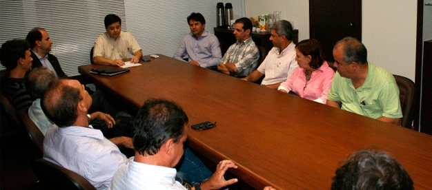 Presidente Parolini visita federadas do Vale do Aço