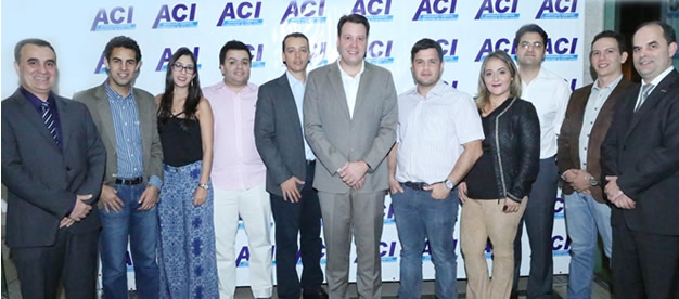 Presidente Emílio Parolini em posse na ACI de Sete Lagoas