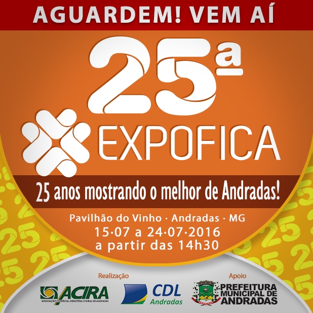 ACIRA abre, nesta sexta, 15, a 25ª Expofica