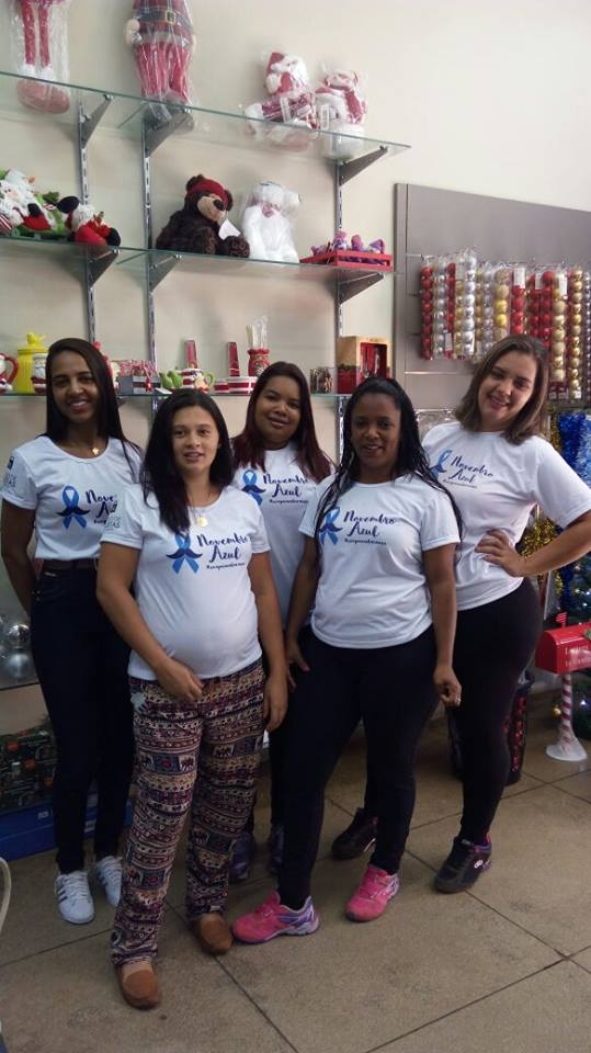Núcleo de lojistas e empresários do Empreender apoiam campanha Novembro Azul