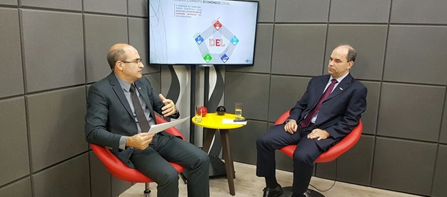 Superintendente do Sebrae-MG em bate-papo na TV Federaminas